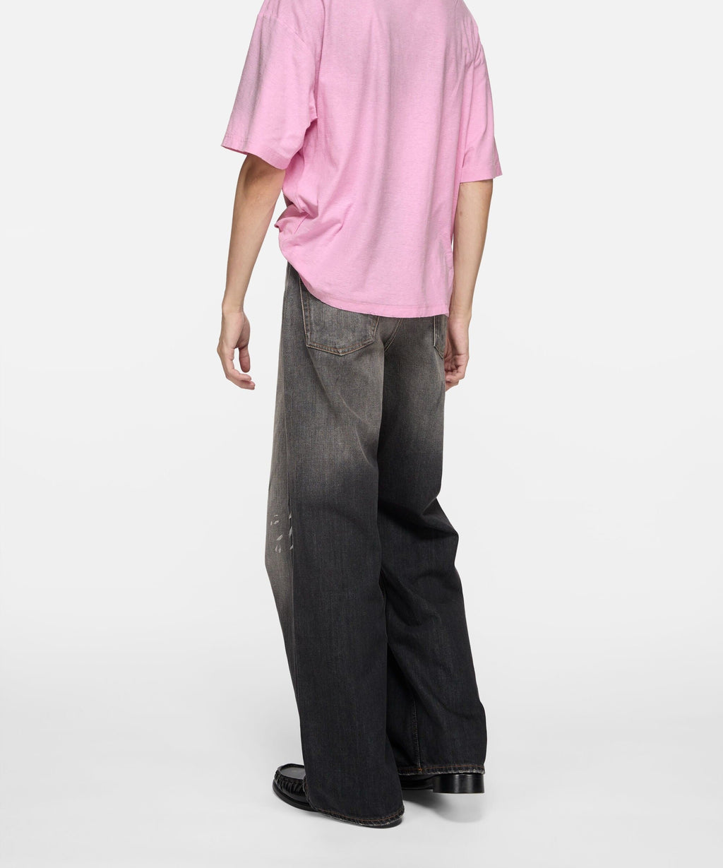 Acne Studios - Sprayed Logo T-Shirt – Candy Pink