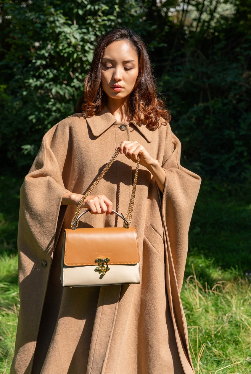 Håndtaske Ora - Camel Nude