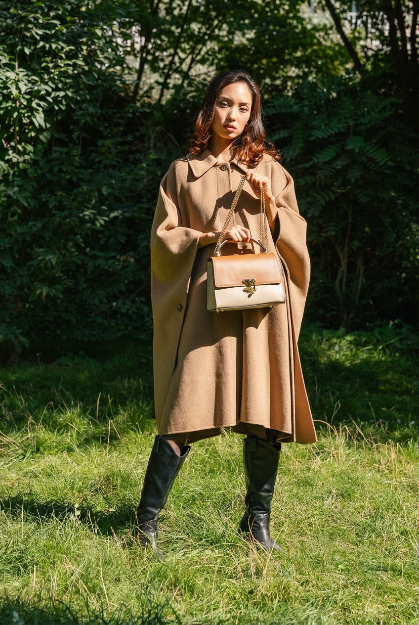 Håndtaske Ora - Camel Nude