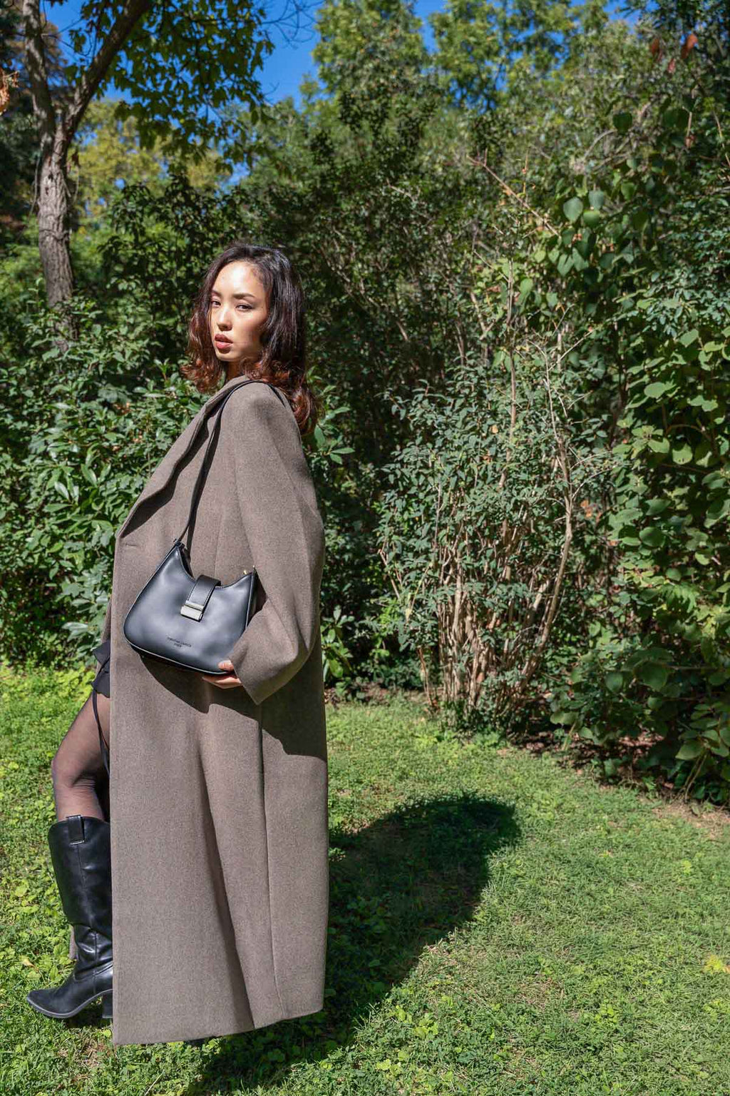 Hely Shoulder Bag - Black