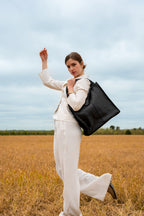 Borsa a mano Agathe - Nero