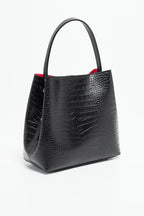 Torebka Lola Crocos - Czarna