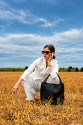 Handtasche Maxi Agathe - Schwarz
