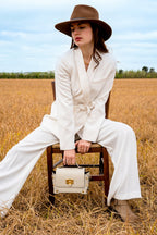 Mila Shoulder Bag - Beige
