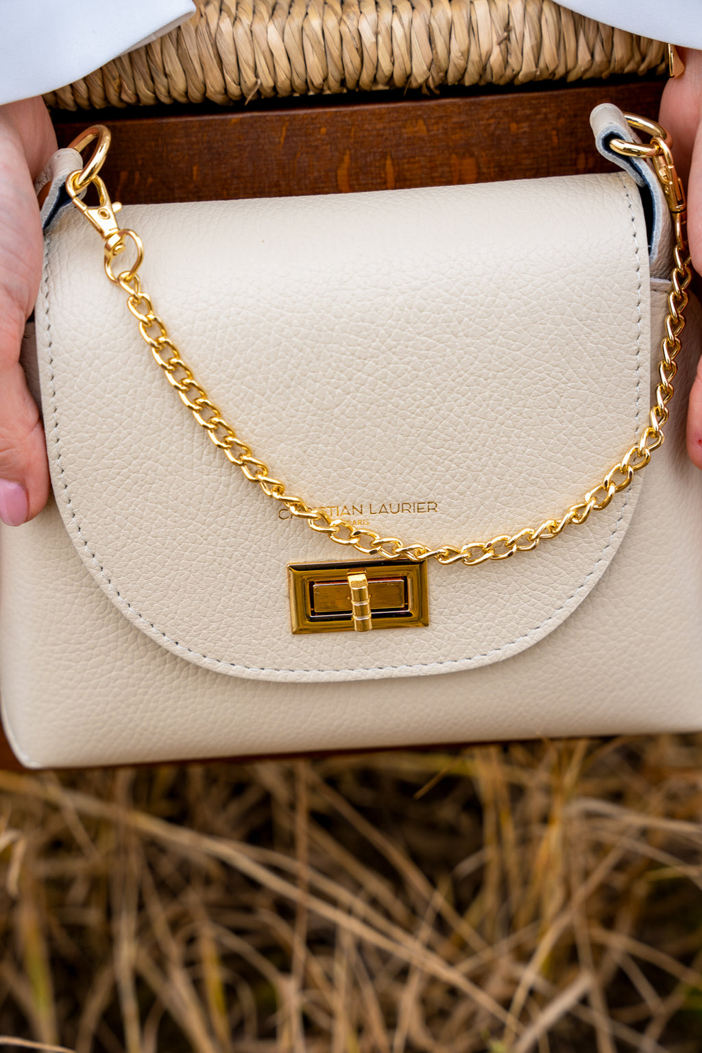 Bolso Bandolera Zia - Blanco Roto