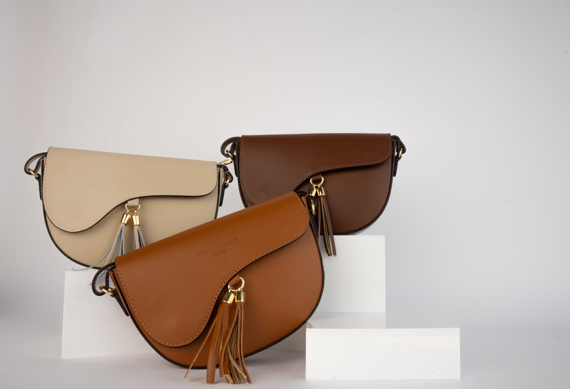Sac À Bandoulière Kena - Beige