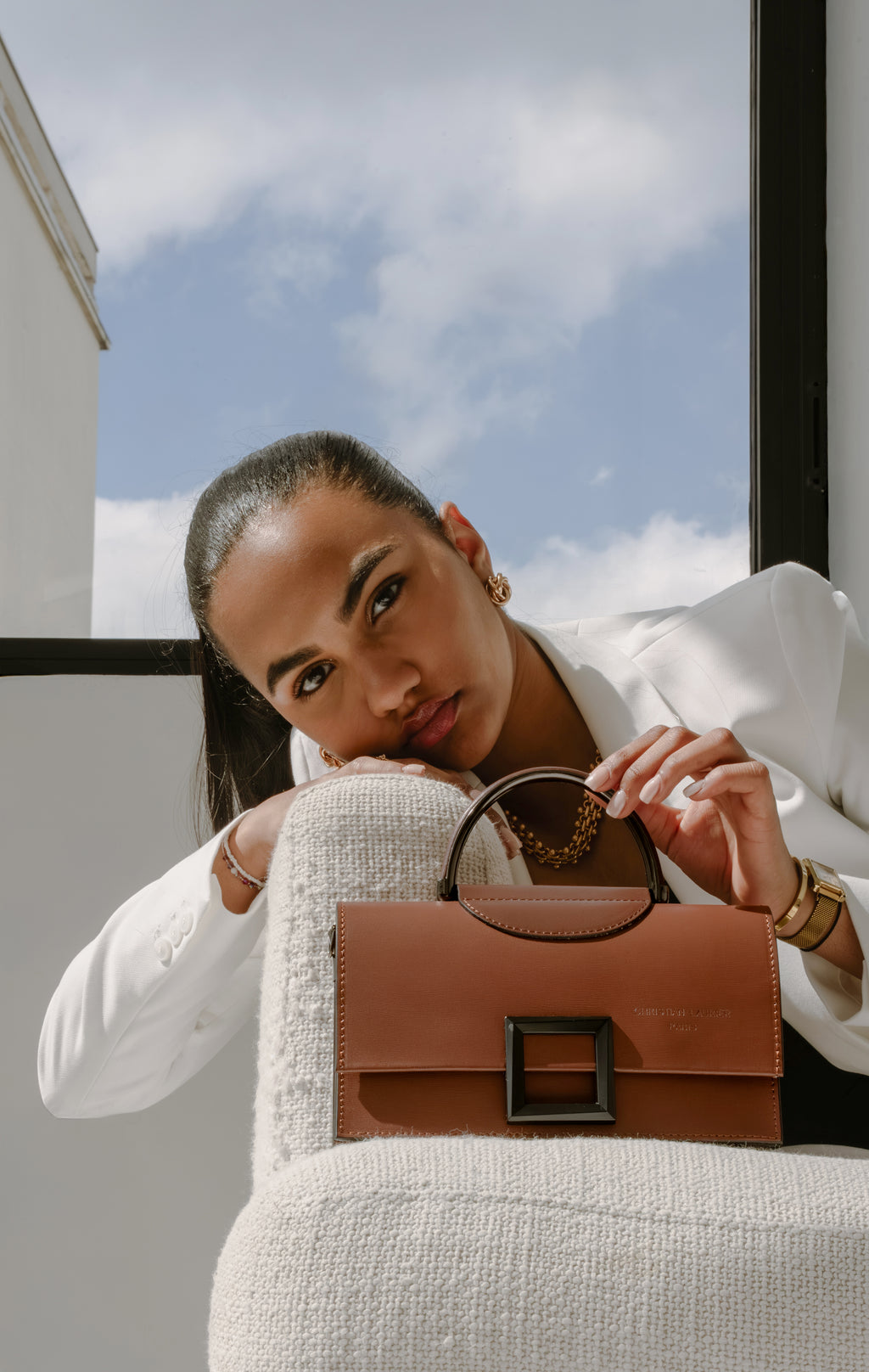 Handtasche Milo - Braun