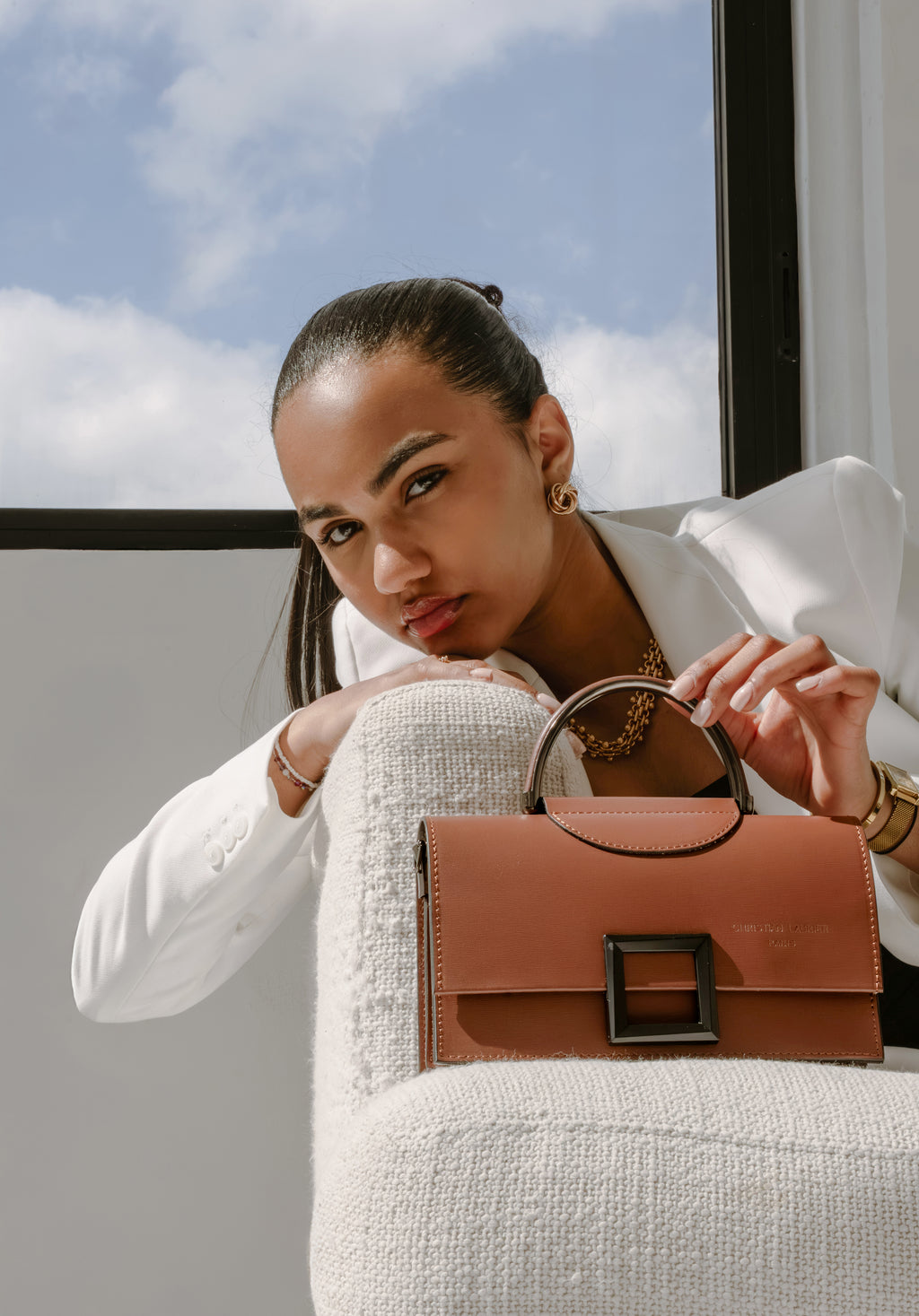 Handtasche Milo - Braun