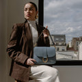 Nael Shoulder Bag - Sky Blue