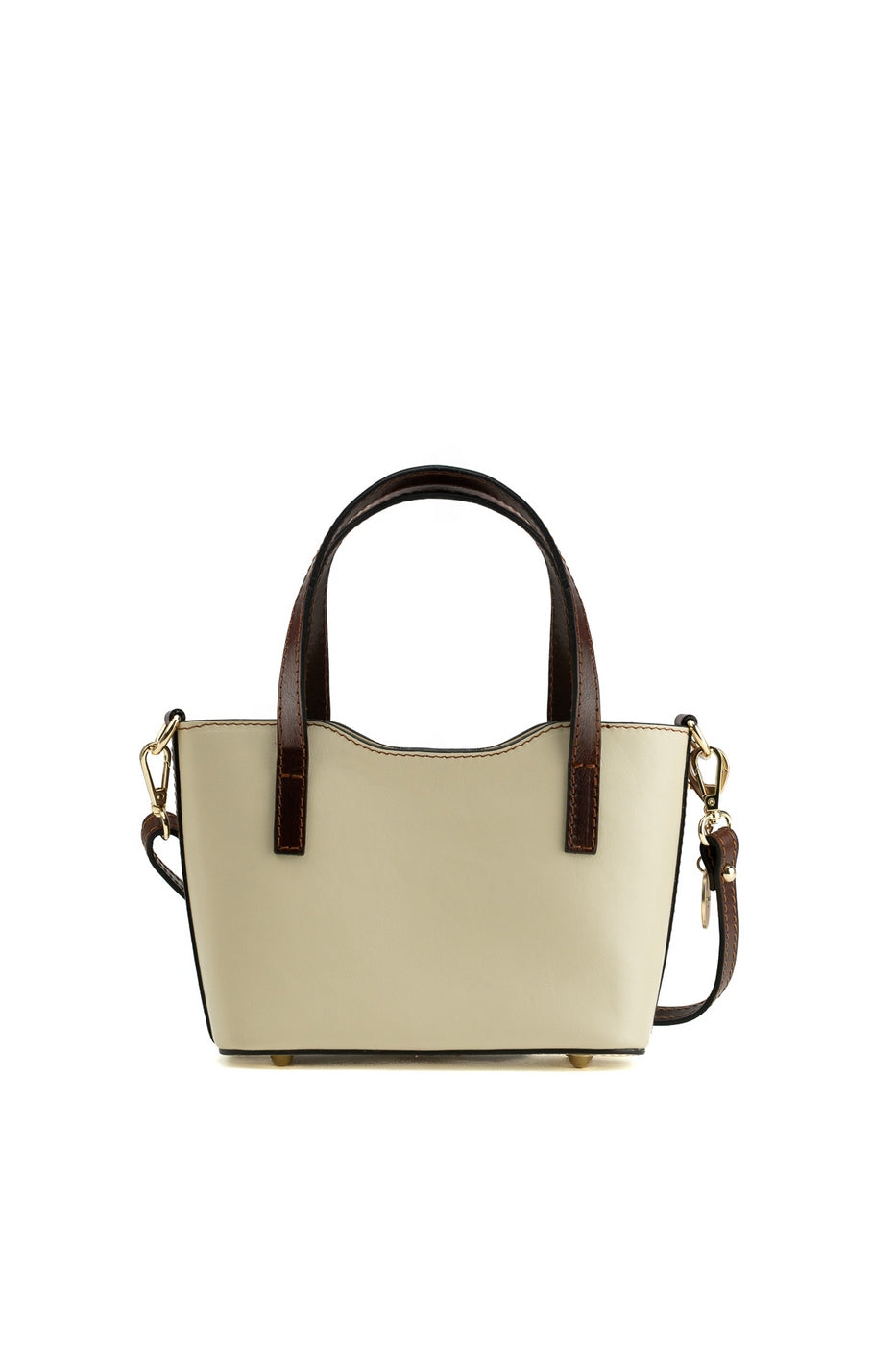 Borsa a mano Bailey - Bianco Sporco/Moka