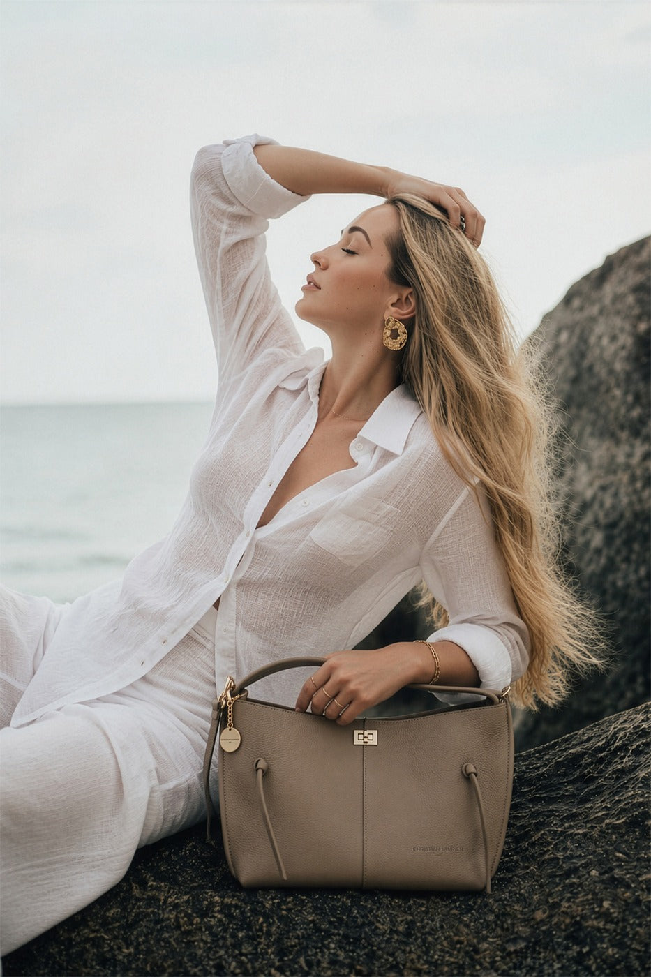 Bolso de Mano Callie - Taupe