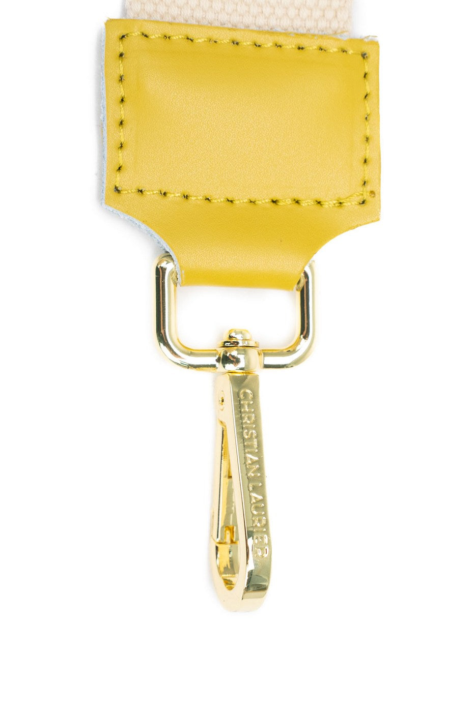 Borsa a Tracolla Capri - Bianco Sporco / Giallo