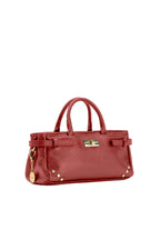 Bolso de Mano Leana - Rojo Oscuro