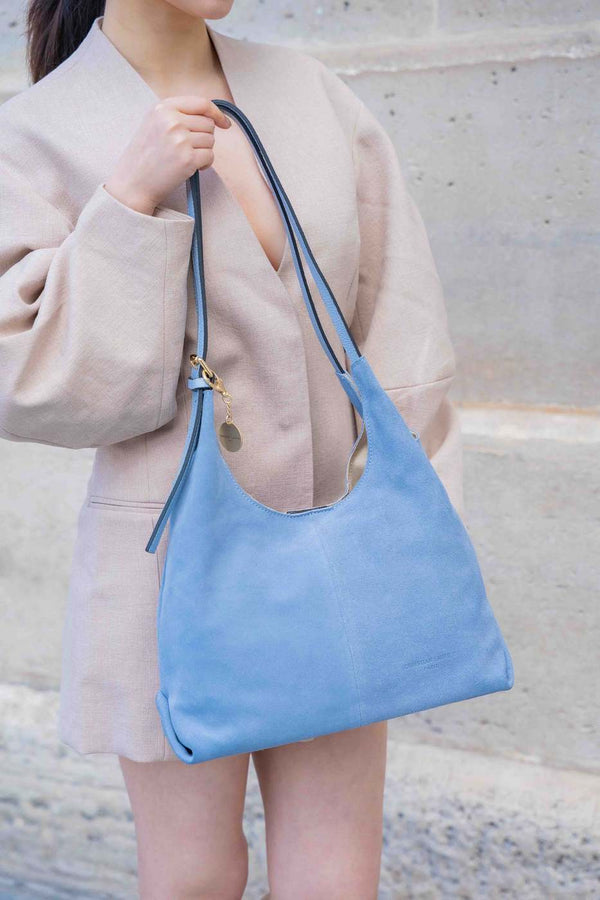 Sac Porte Epaule Sierra - Bleu Ciel