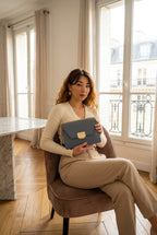 Sac À Bandoulière Ava - Bleu Fonce