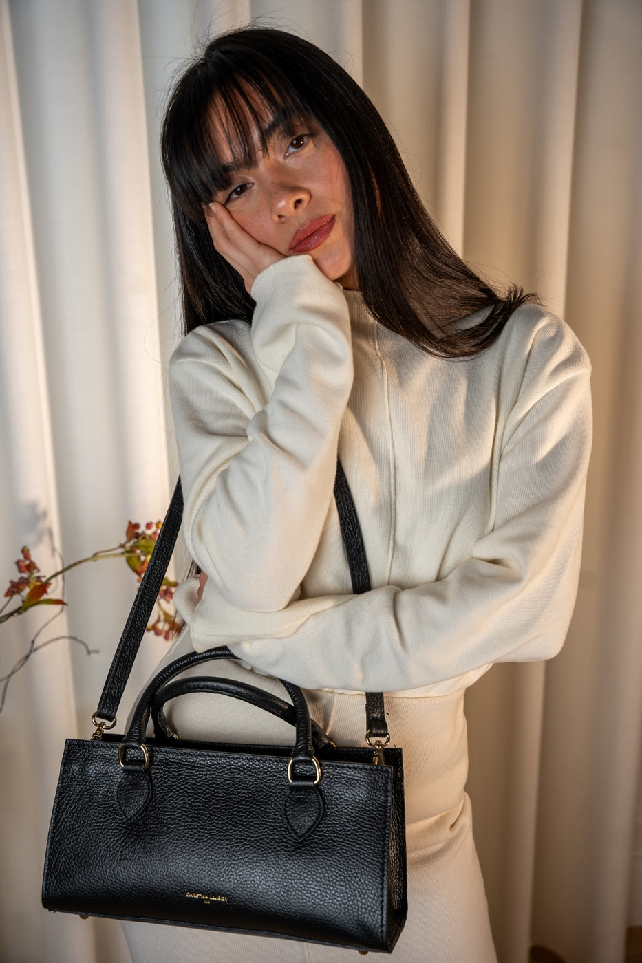 Alexine Shoulder Bag - Black