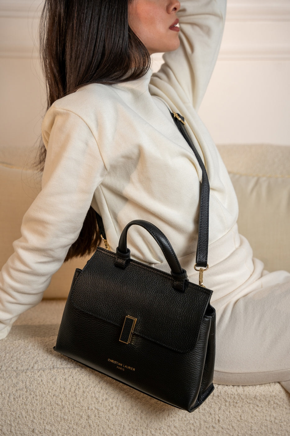 Bolso bandolera Ciara - Negro