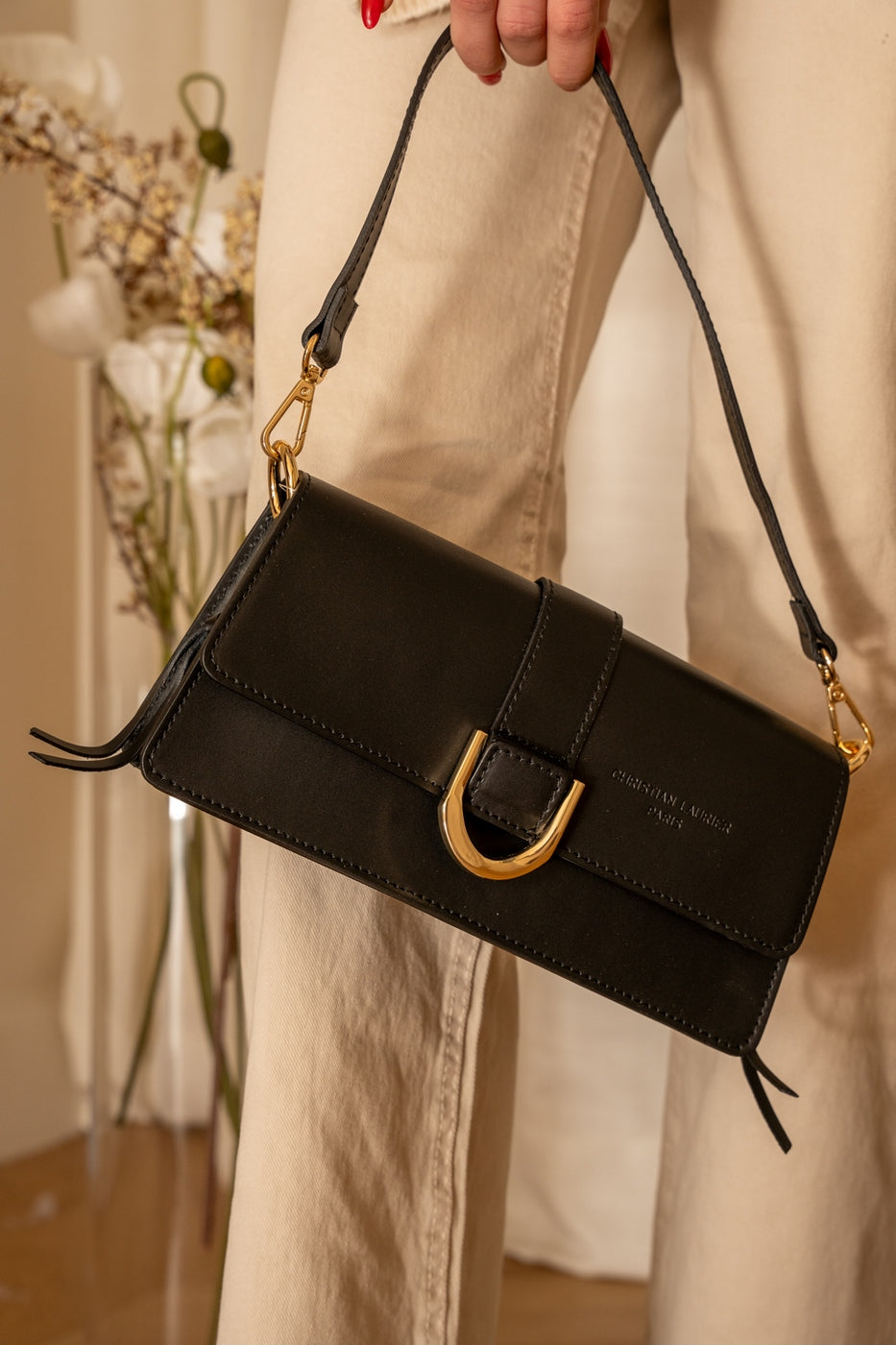 Hazel Shoulder Bag - Black