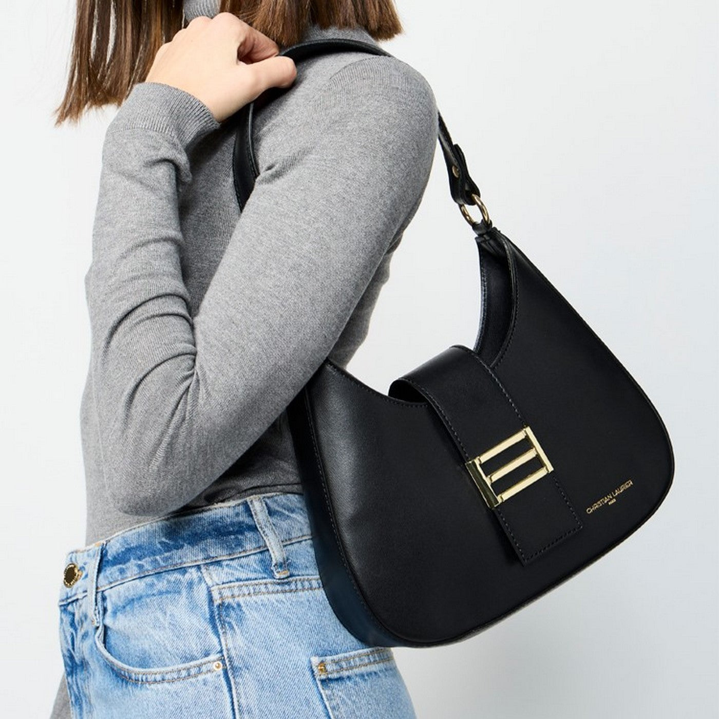 Bolso de hombro Inaya - Negro