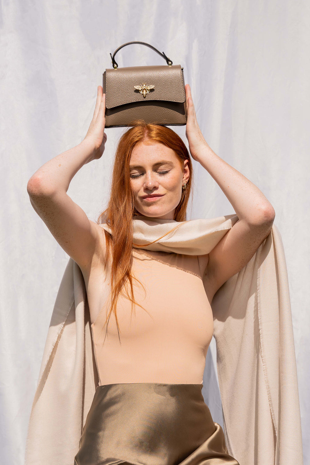 Mathilde Handbag - Taupe