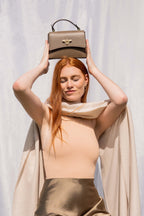 Mathilde Handbag - Taupe