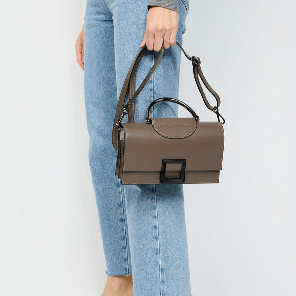 Milo Handbag - Taupe
