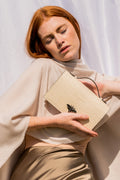 Sac À Bandoulière Stacy Croco - Nude