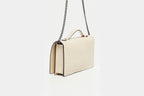 Sac À Bandoulière Stacy Croco - Nude