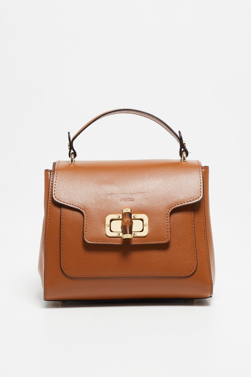 Handtasche Tia - Camel/Braun