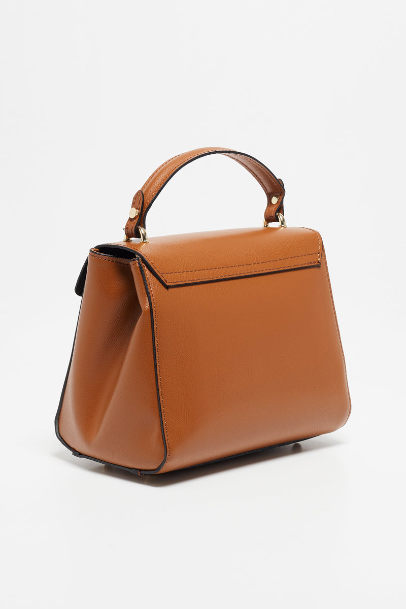 Handtasche Tia - Camel/Braun