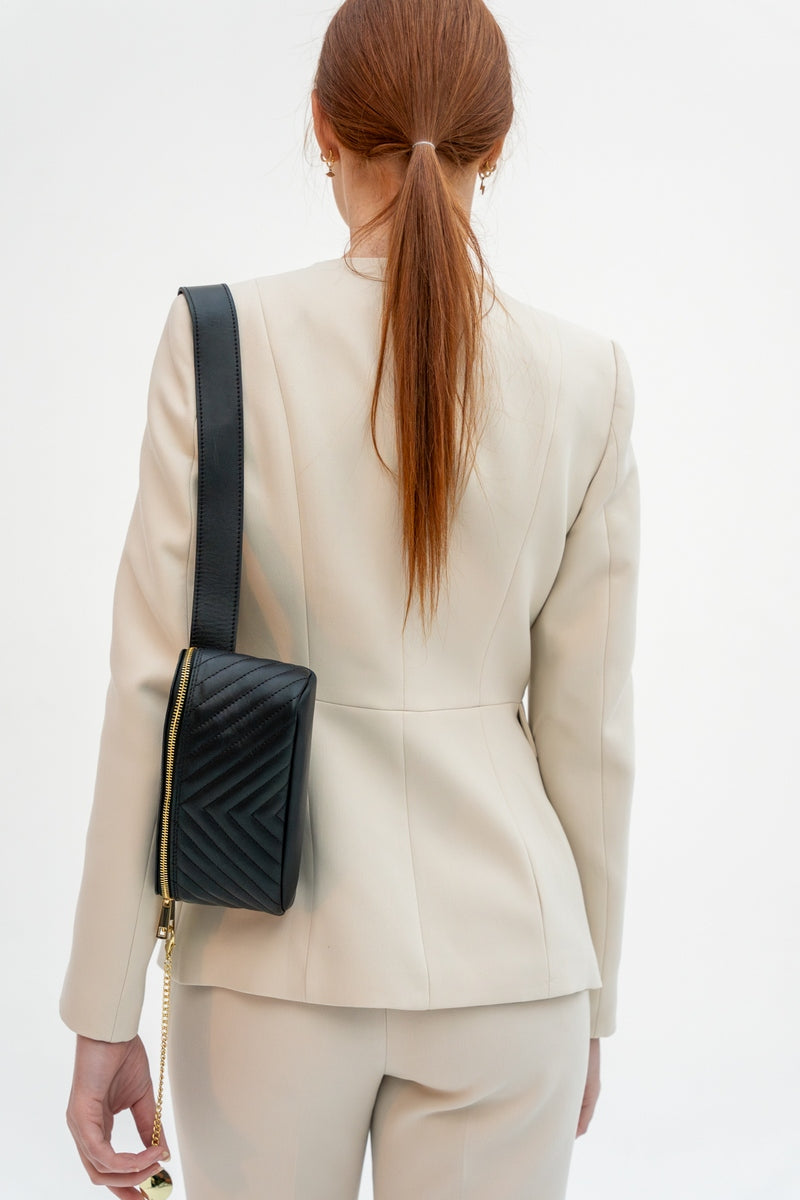Manel Belt Bag - Black
