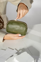 Porte-Monnaie Tamar - Vert Olive