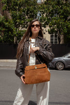 Bolso de Hombro Ami - Camel