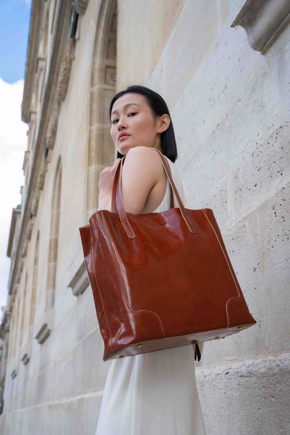 Bolso Bandolera Costa - Camel