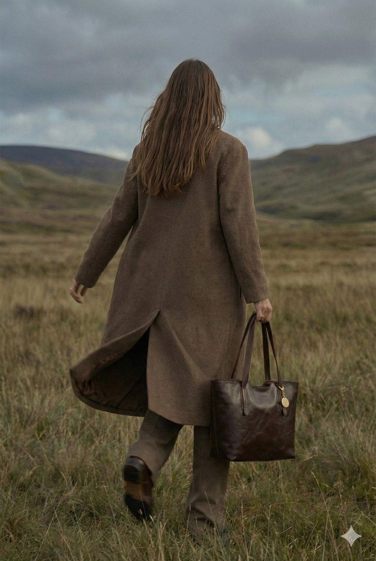 Sac Porté Épaule Eden - Marron