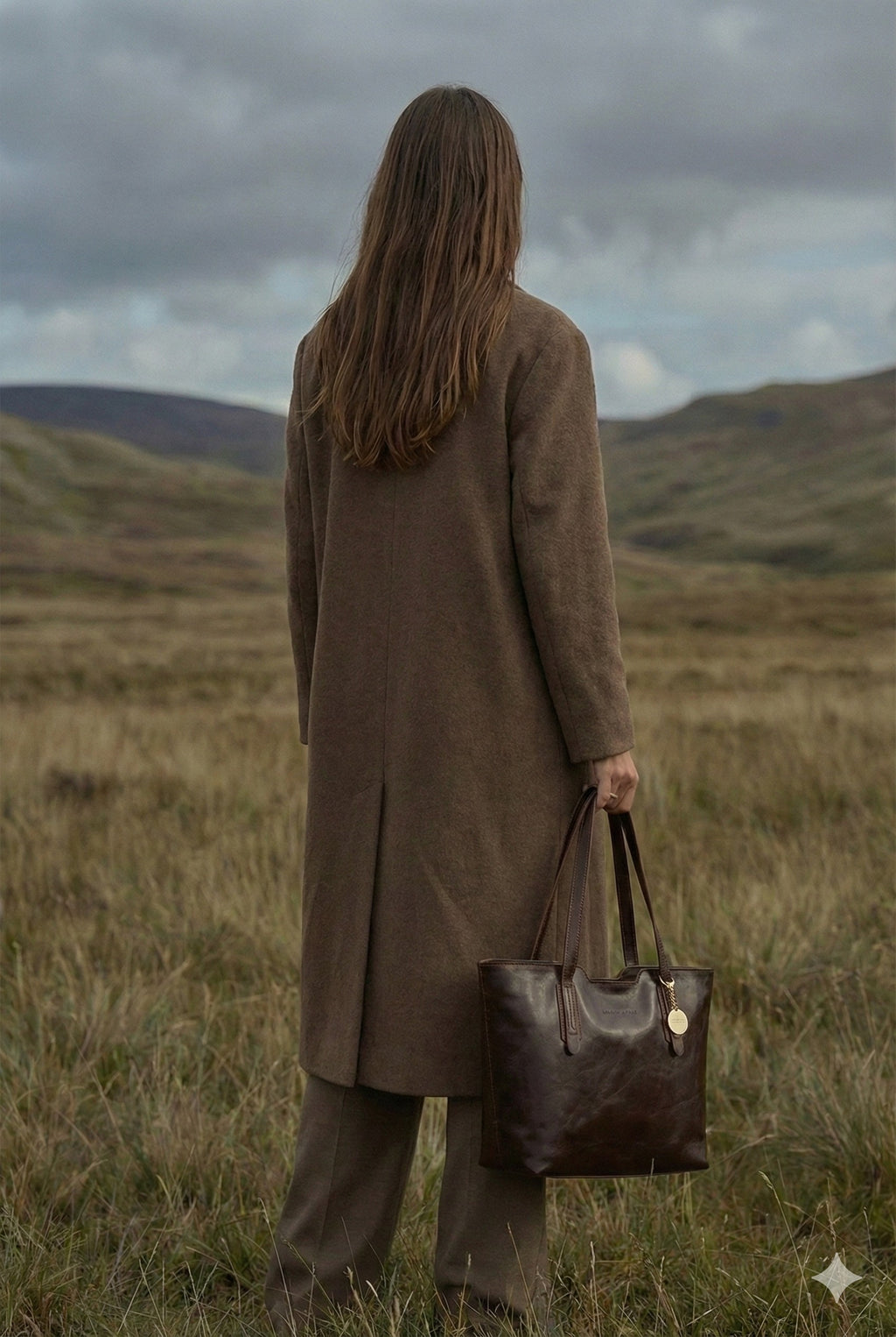 Sac Porté Épaule Eden - Marron
