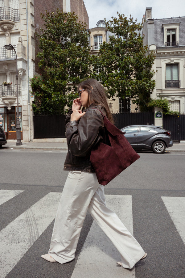 Sac Porte Epaule Elan - Bordeaux