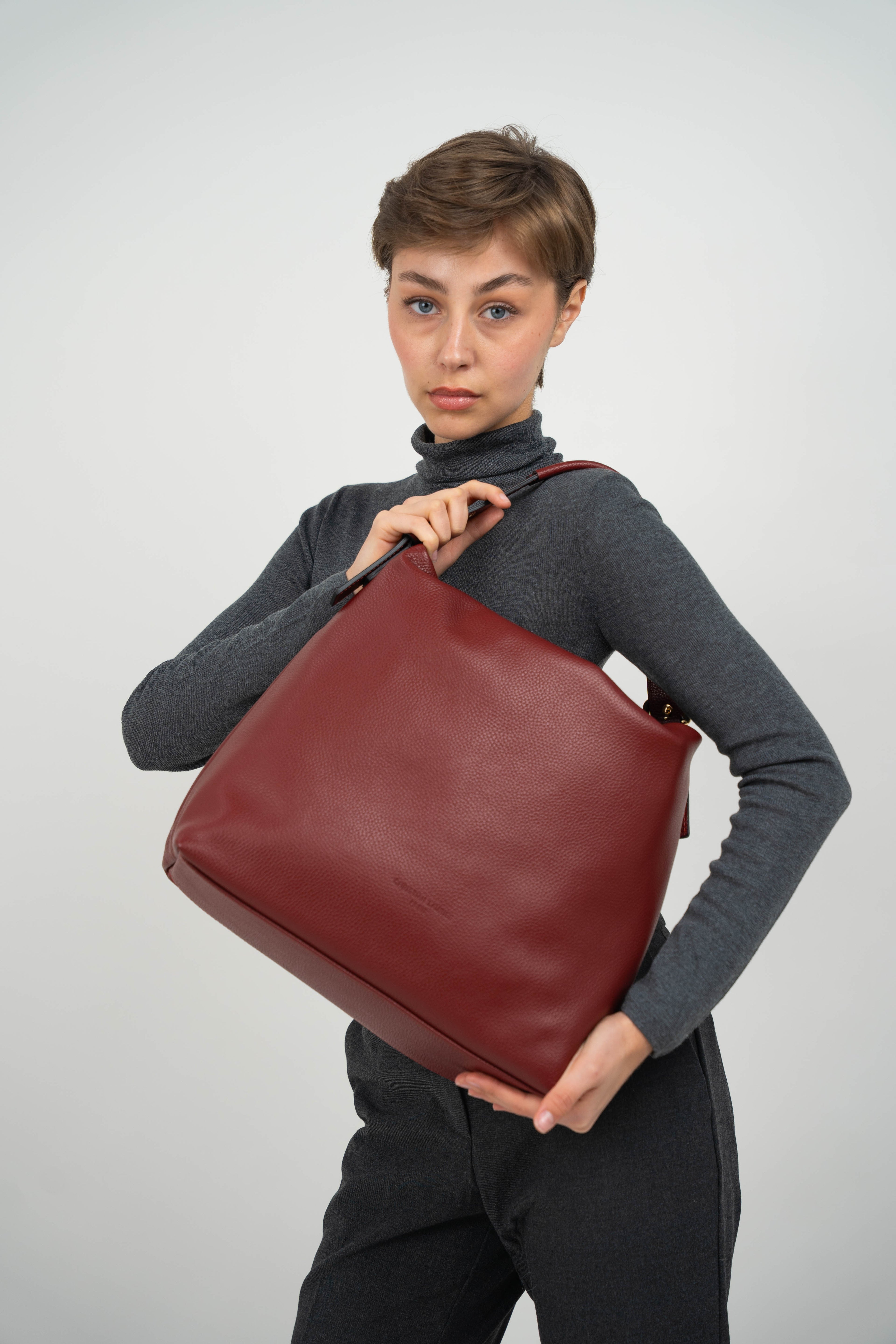 Sac Porté Épaule Orient - Bordeaux