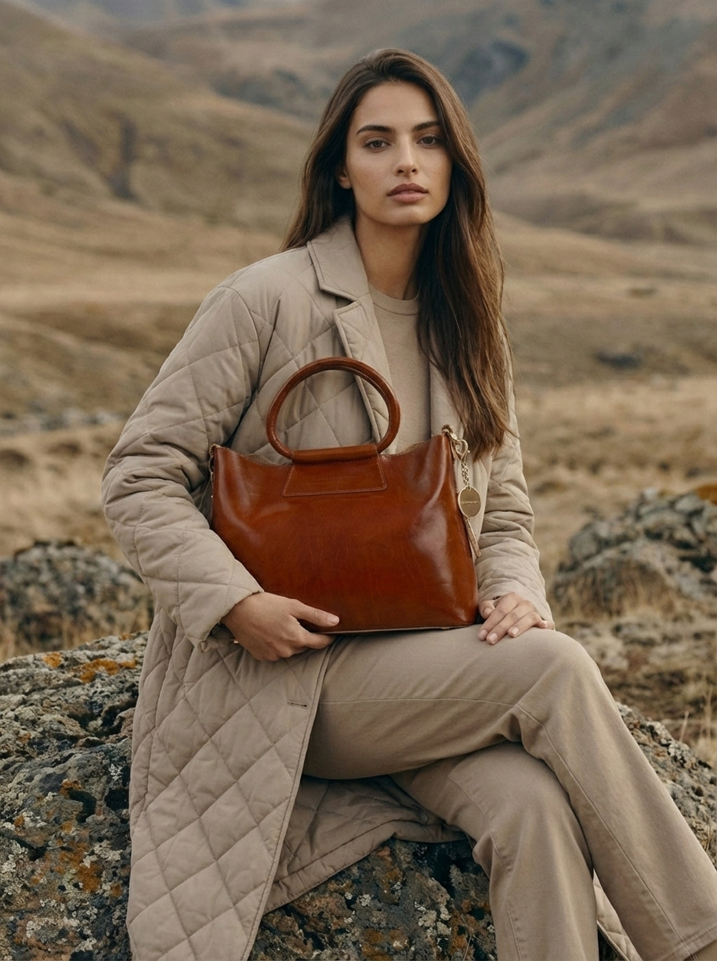 Sac A Bandouliere Savannah - Camel