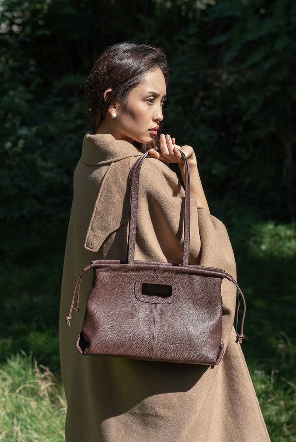 Schultertaschen Aubin - Mokka