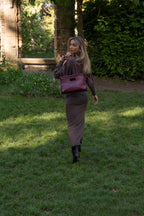 Schultertasche Aubin - Bordeaux