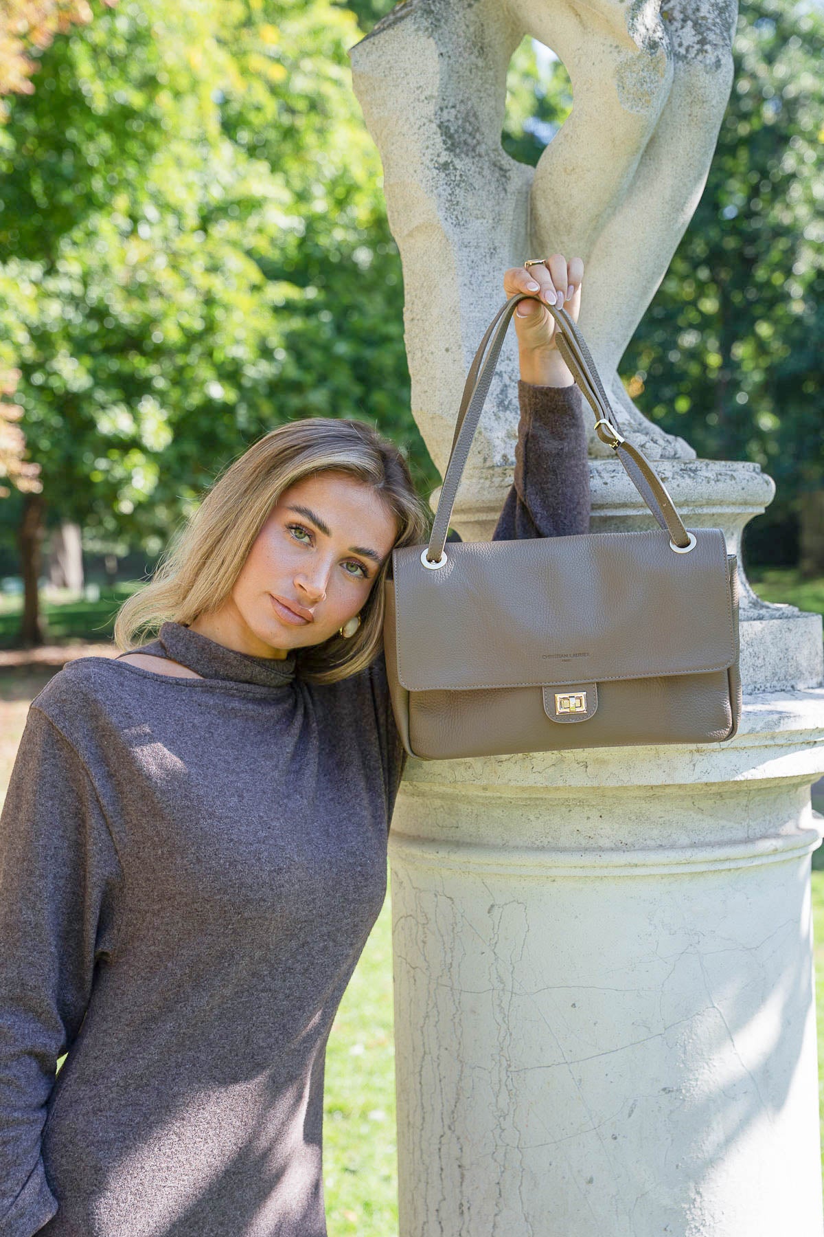 Borsa a Spalla Ilana - Taupe