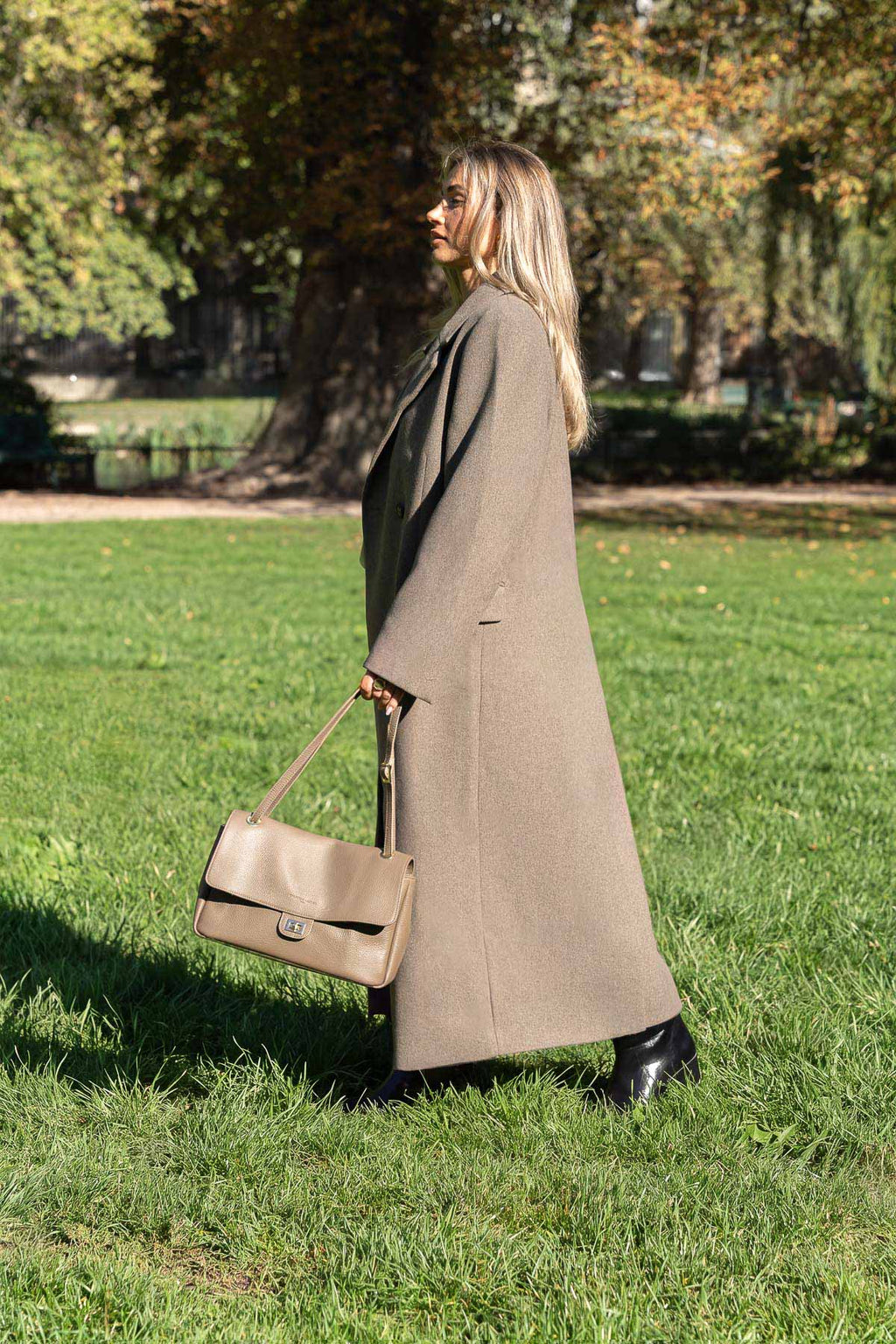 Borsa a Spalla Ilana - Taupe