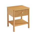 Cleo - Bedside Table - Oak Veneer