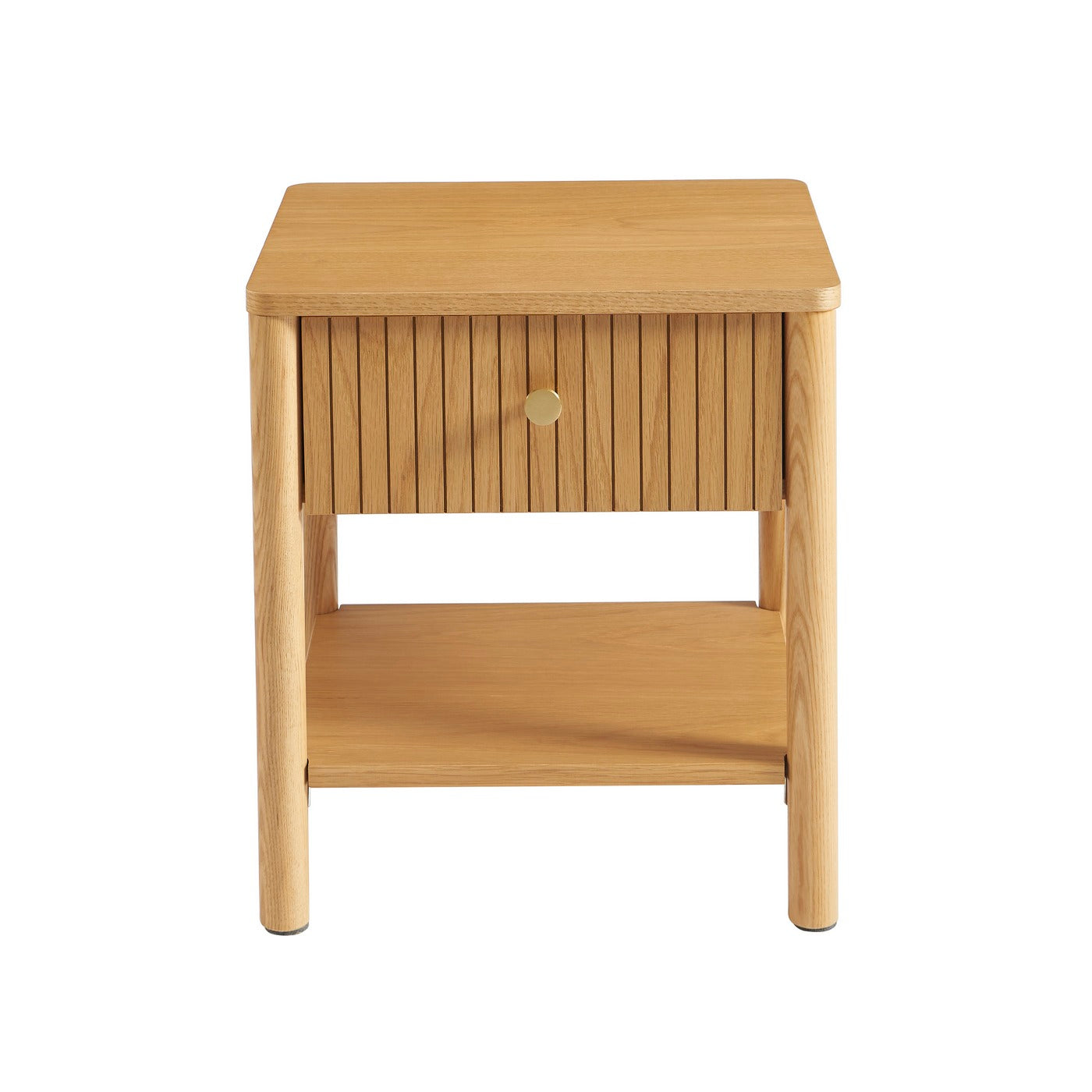 Cleo - Bedside Table - Oak Veneer