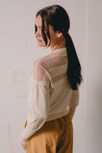 Gilet - Cléo - Meringue