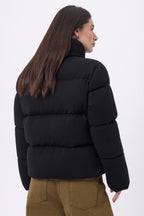 Piumino Maniche Lunghe Cloud - Nero - Donna - Cashmere E Lana