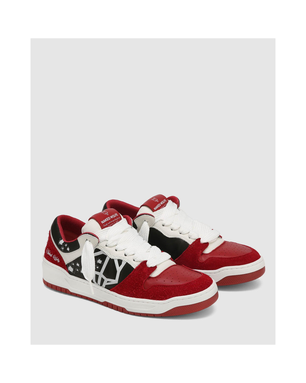 Sneakersy CM-00 - Czerwone - Męskie