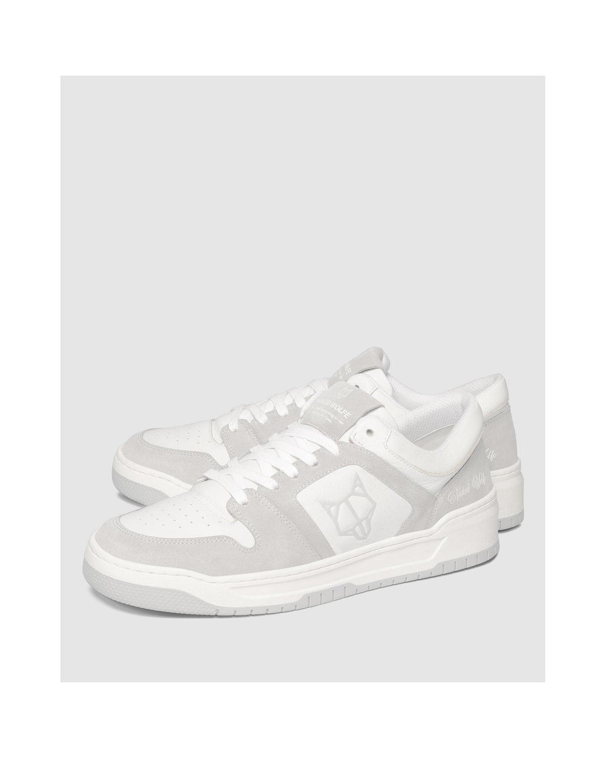 Sneakersy CM-01 - Biało-szare - Męskie