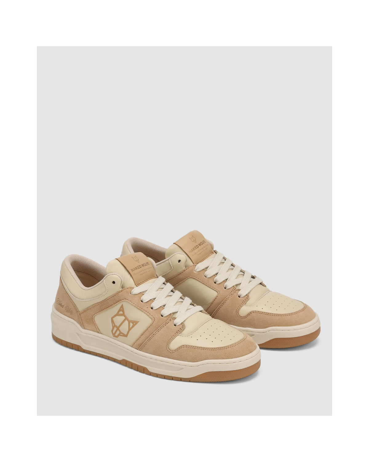Sneakersy CM-01 – Kość słoniowa/Taupe – Męskie